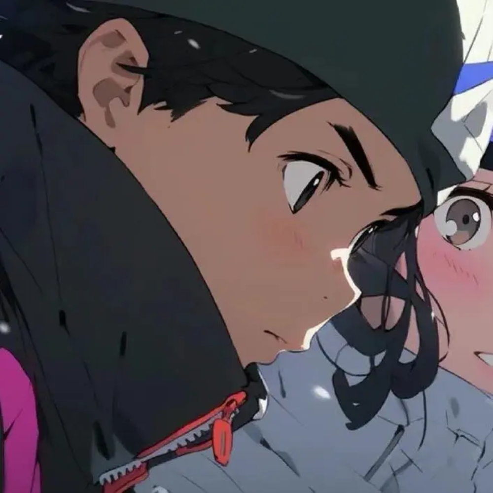 ảnh đôi anime cute chibi cắt