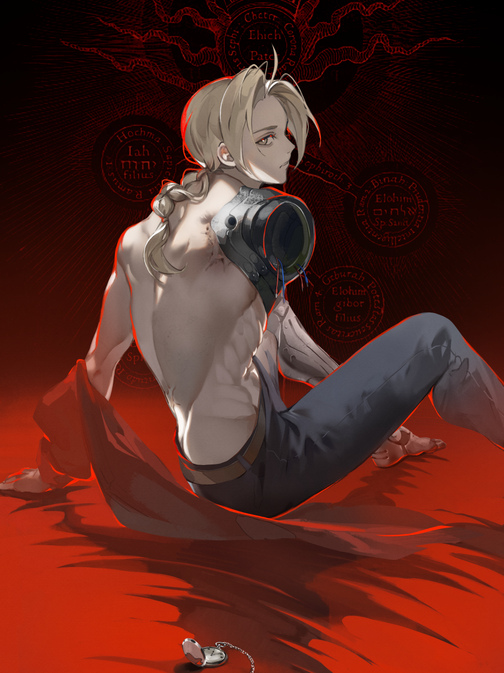 nhân vật chính edward elric fullmetal alchemist