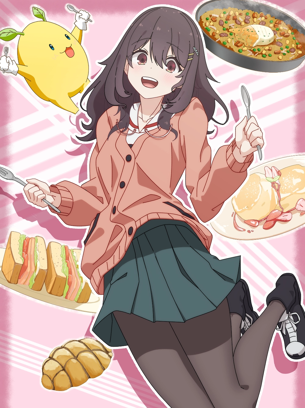 hình mako kawai cảnh anime