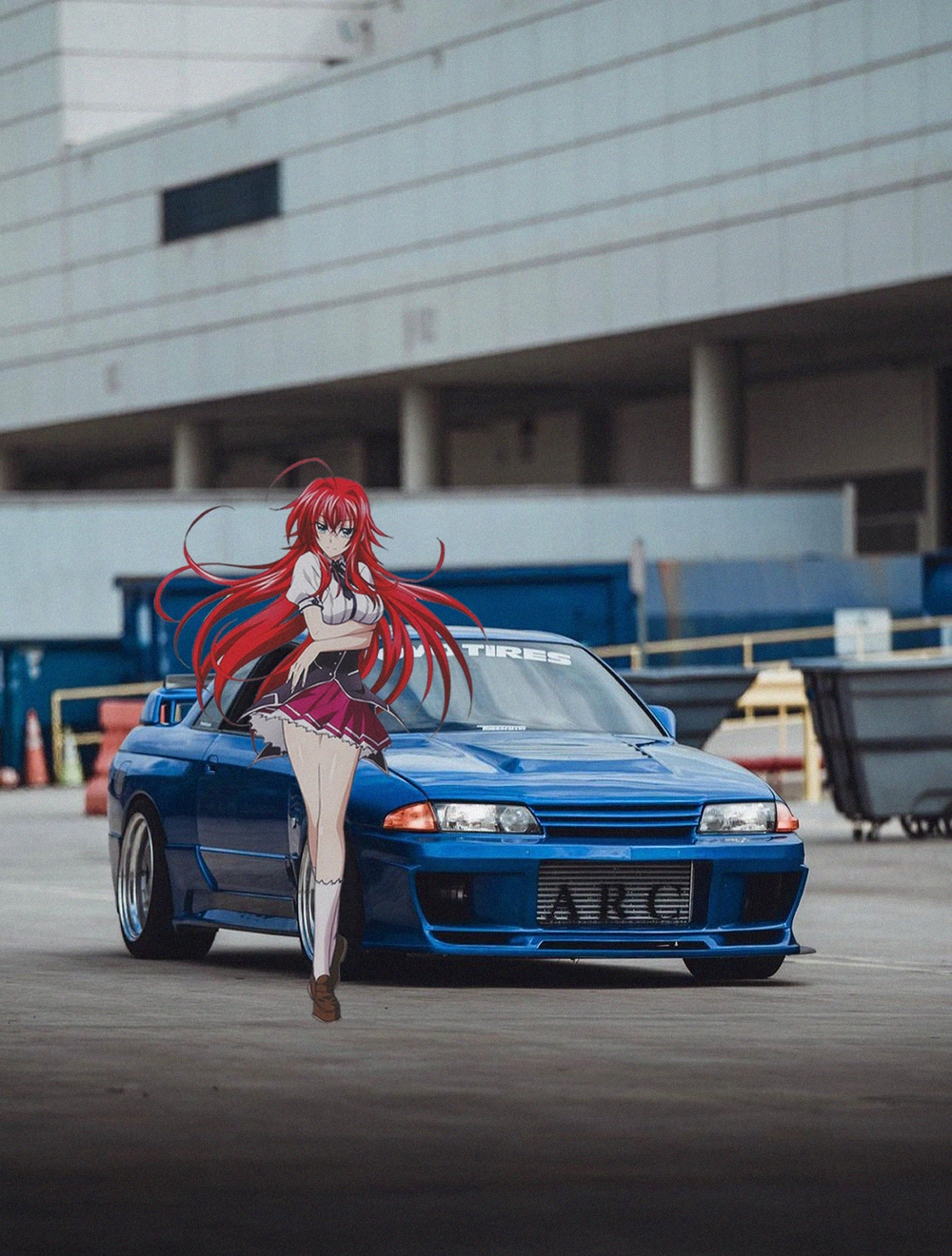 ảnh profile rias gremory phong cách 2d