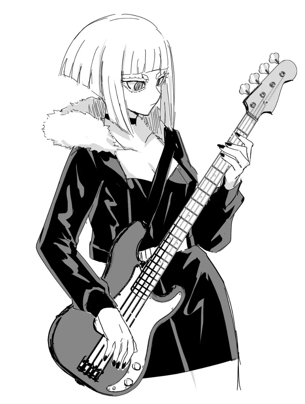 anime tamaki tạo dáng độc đáo