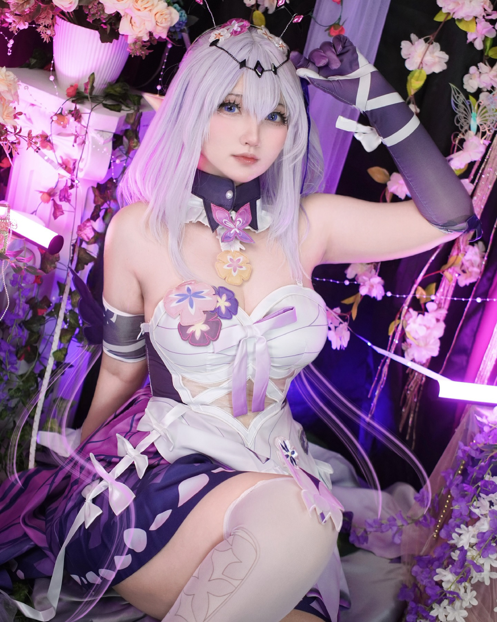 hình cosplay castorice hsr