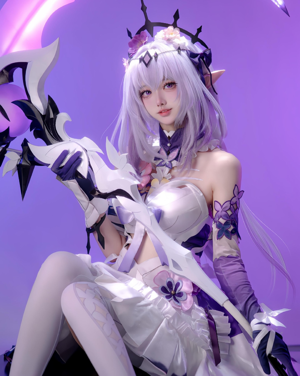cosplay castorice thần thái 