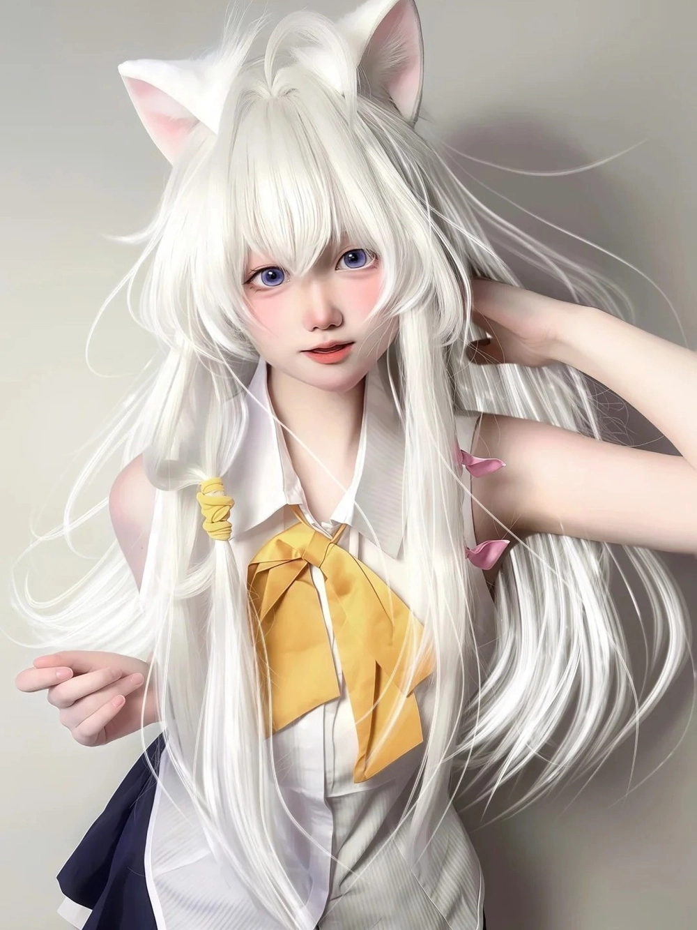 Ảnh cosplay anime elaina cận cảnh