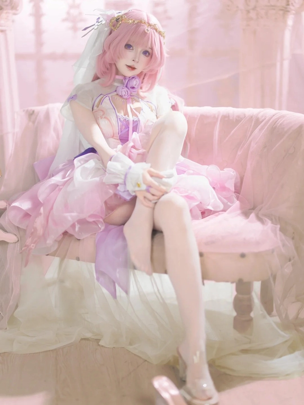 cosplay elysia cực nổi bật