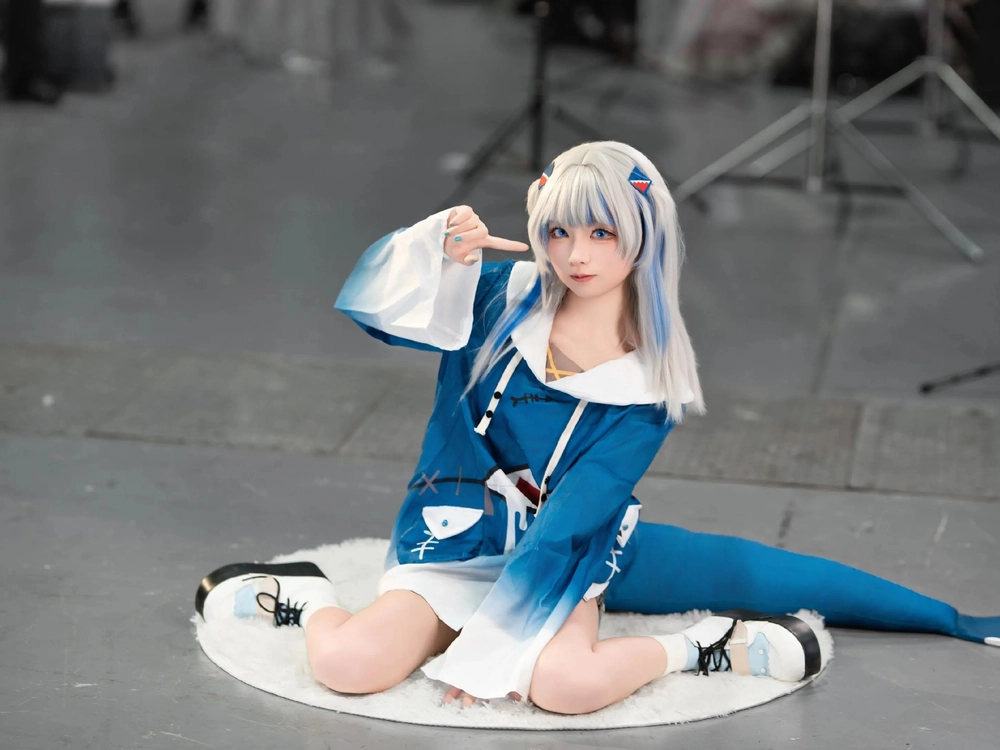 Cosplay anime Gawr Gura