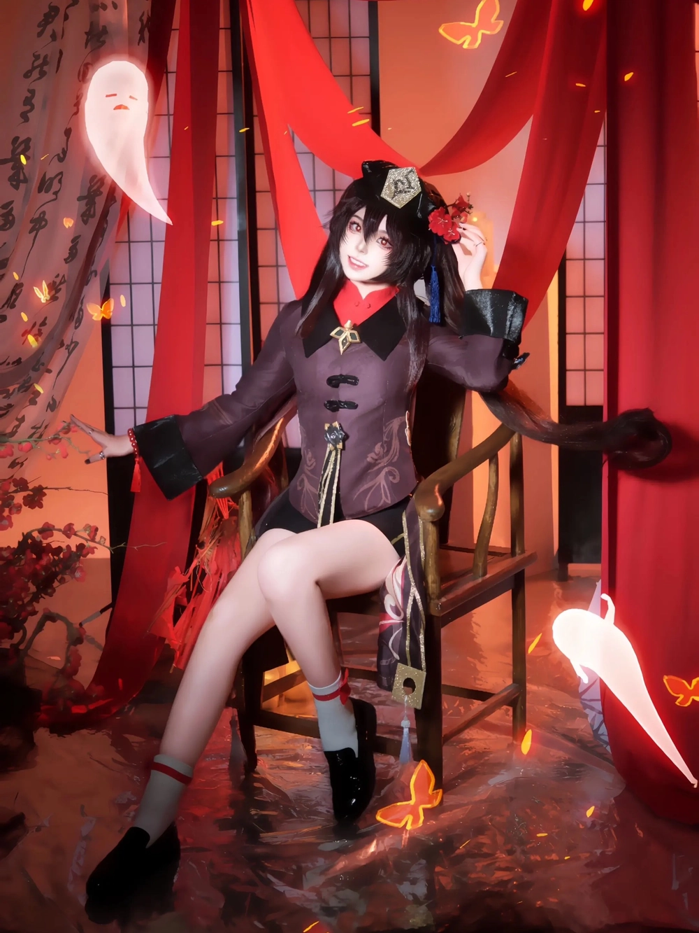 hutao cosplay ấn tượng
