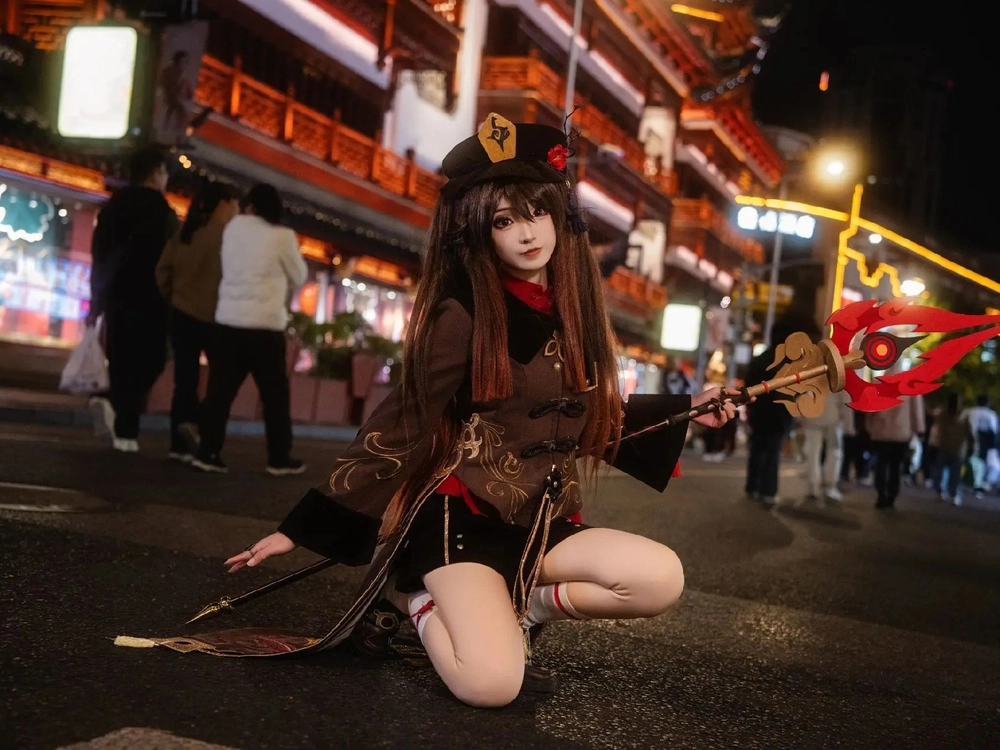 hutao cosplay chân thực