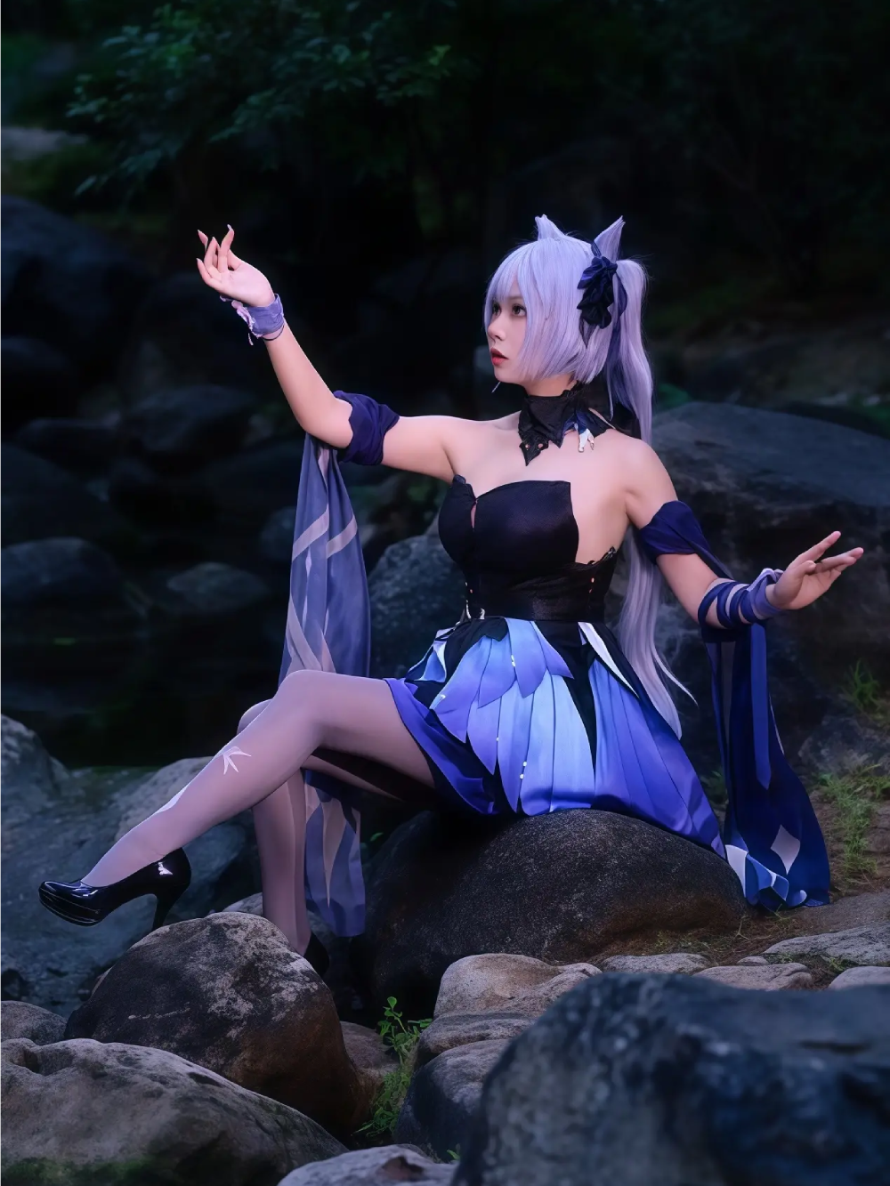 cosplay keqing dễ thương