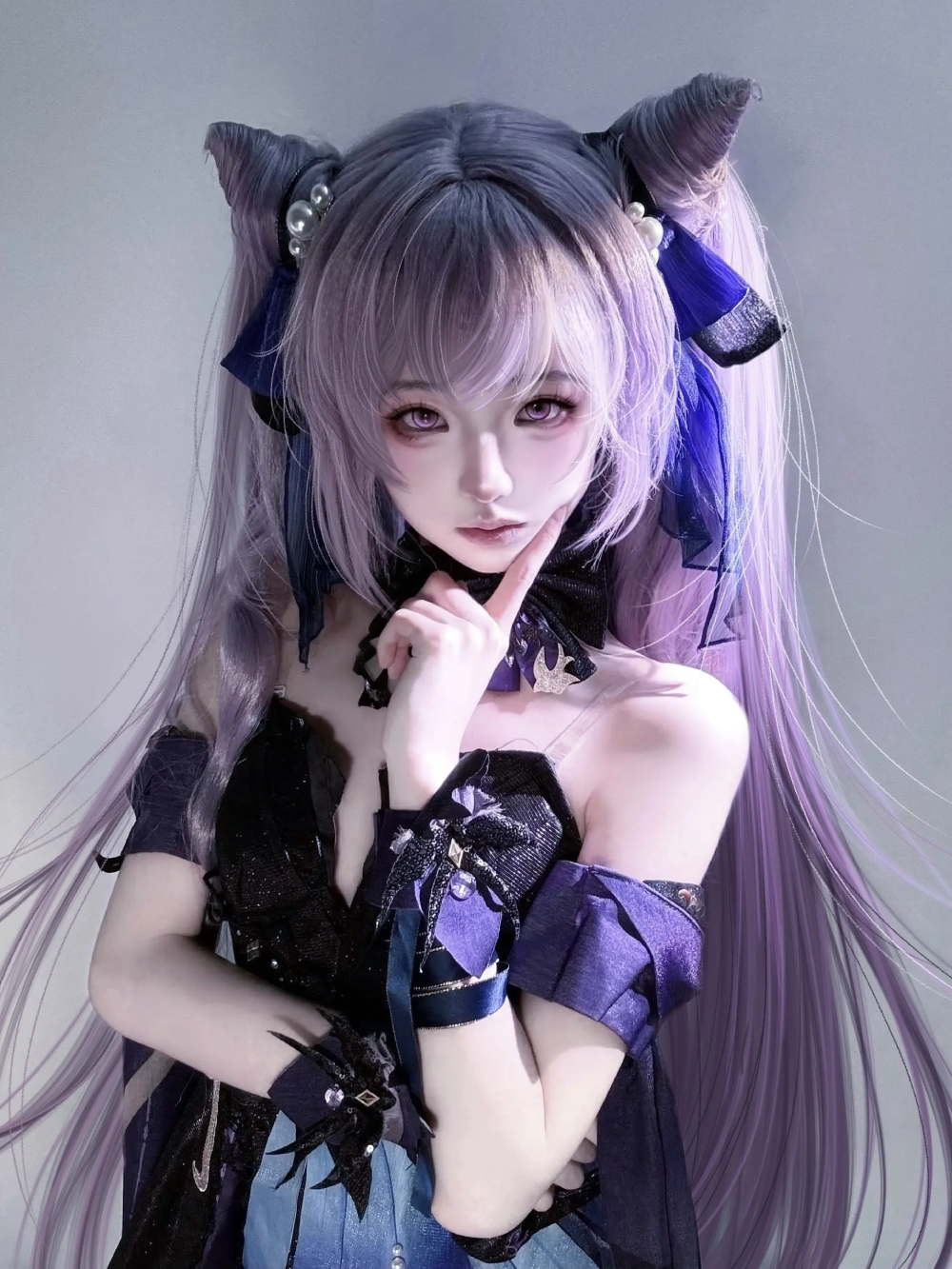 cosplay keqing anime