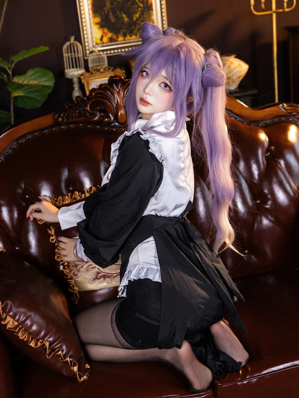 ảnh cosplay keqing 4k