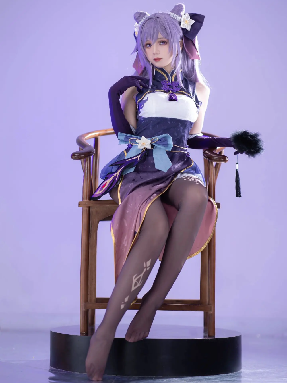 cosplay keqing thần thái