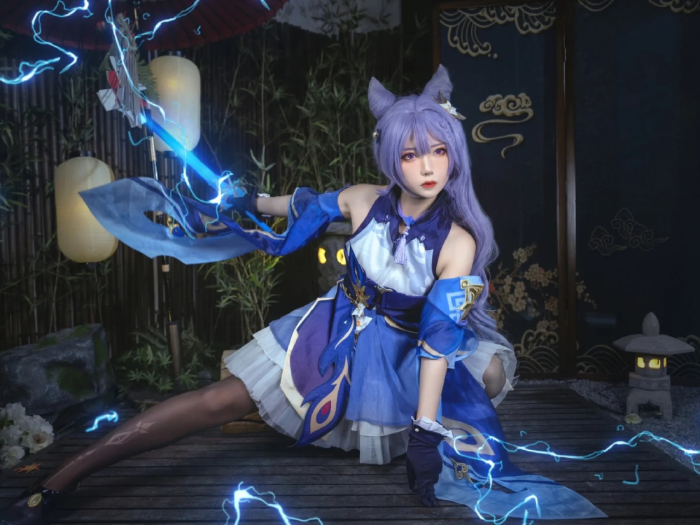 keqing cosplay genshin