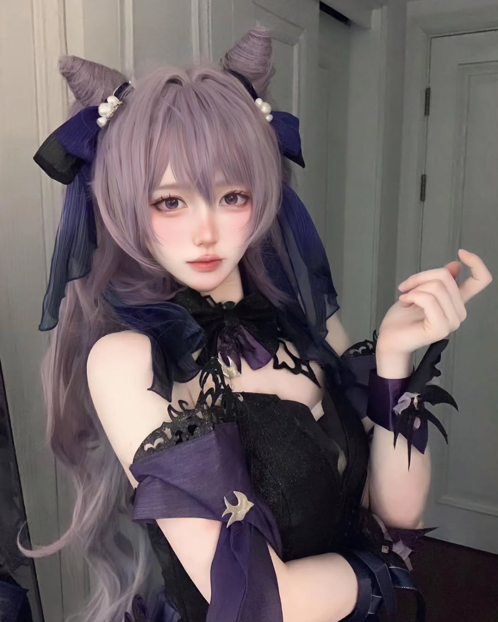 keqing cosplay sống động