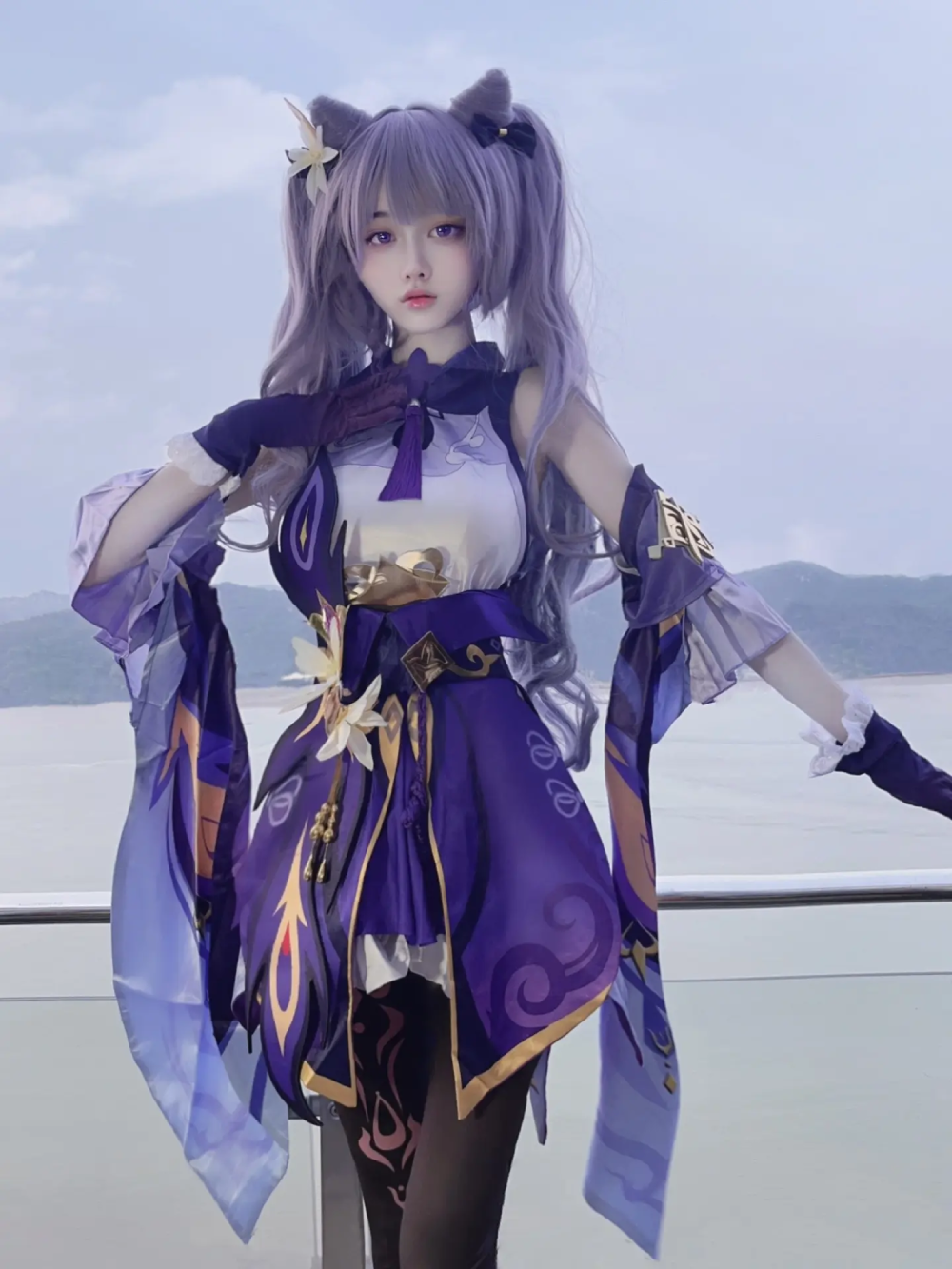cosplay keqing genshin impact