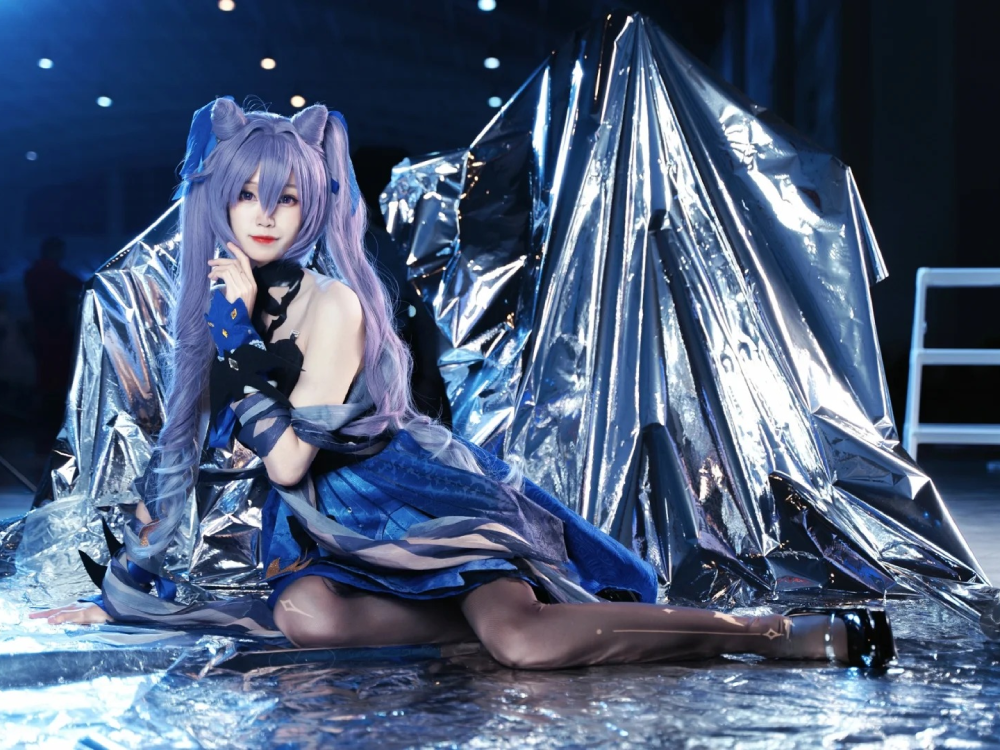 hình cosplay keqing đẹp mắt