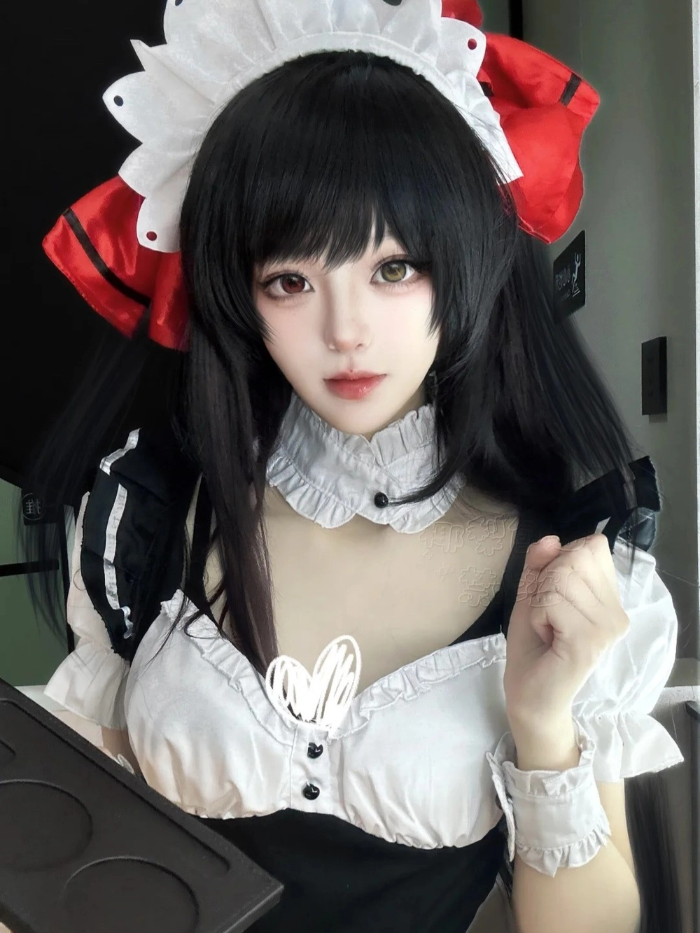 Hình cosplay Kurumi Tokisaki váy Lolita