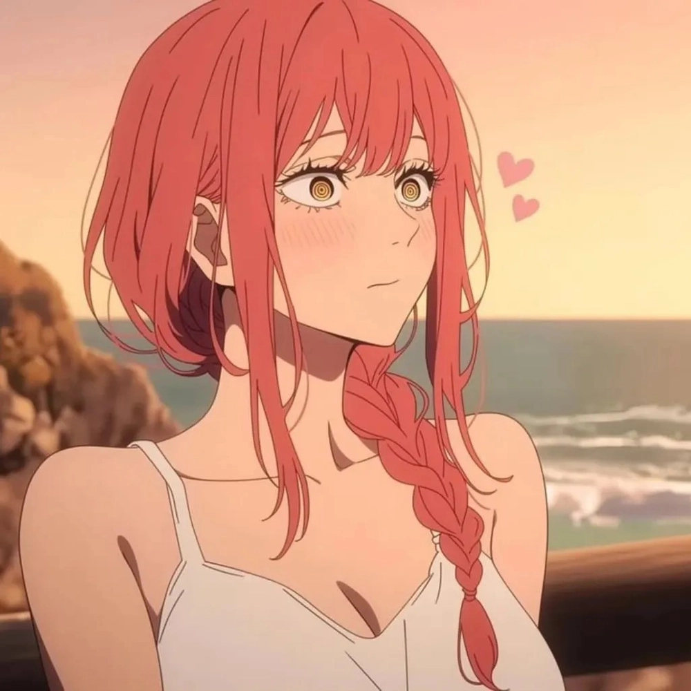makima anime ảnh nền girl