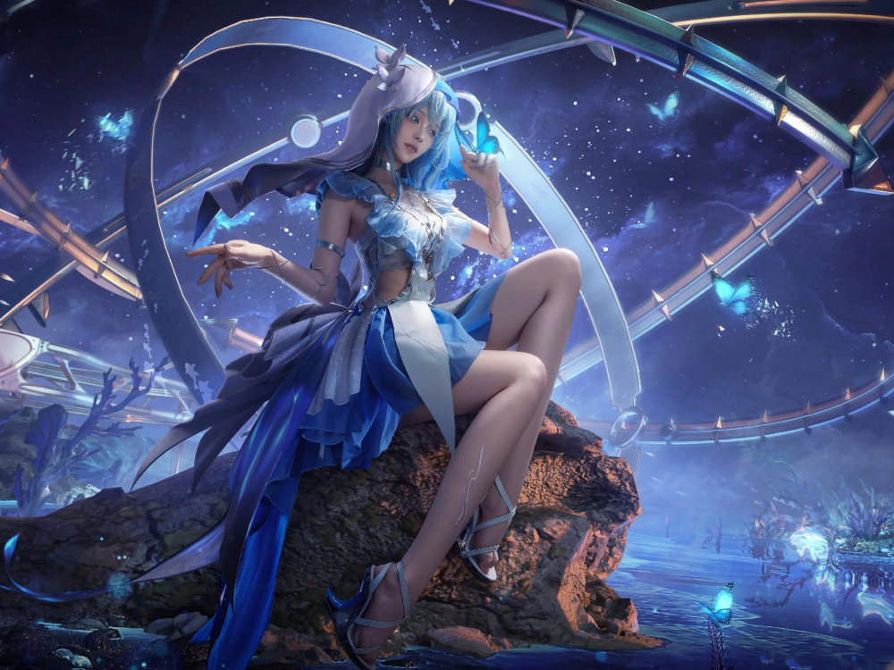 cosplay WuWa Shorekeeper ngầu chất