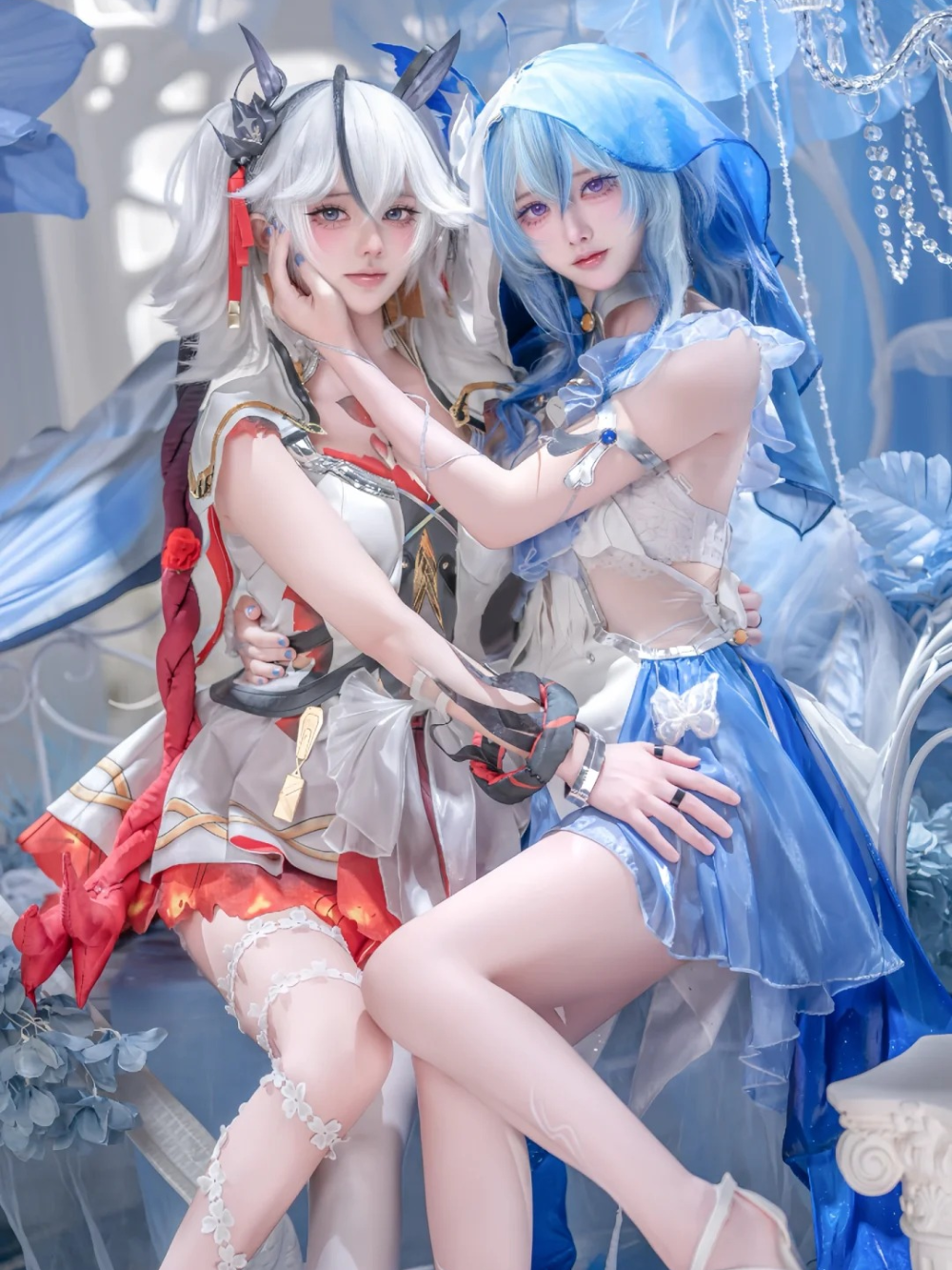 hình ảnh cosplay Shorekeeper nghệ thuật đẹp