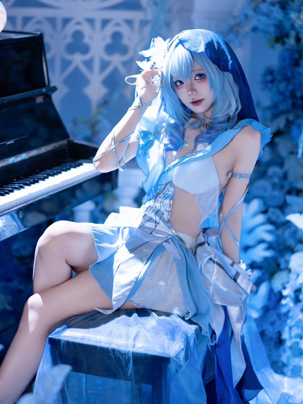 hình cosplay Shorekeeper cực đẹp