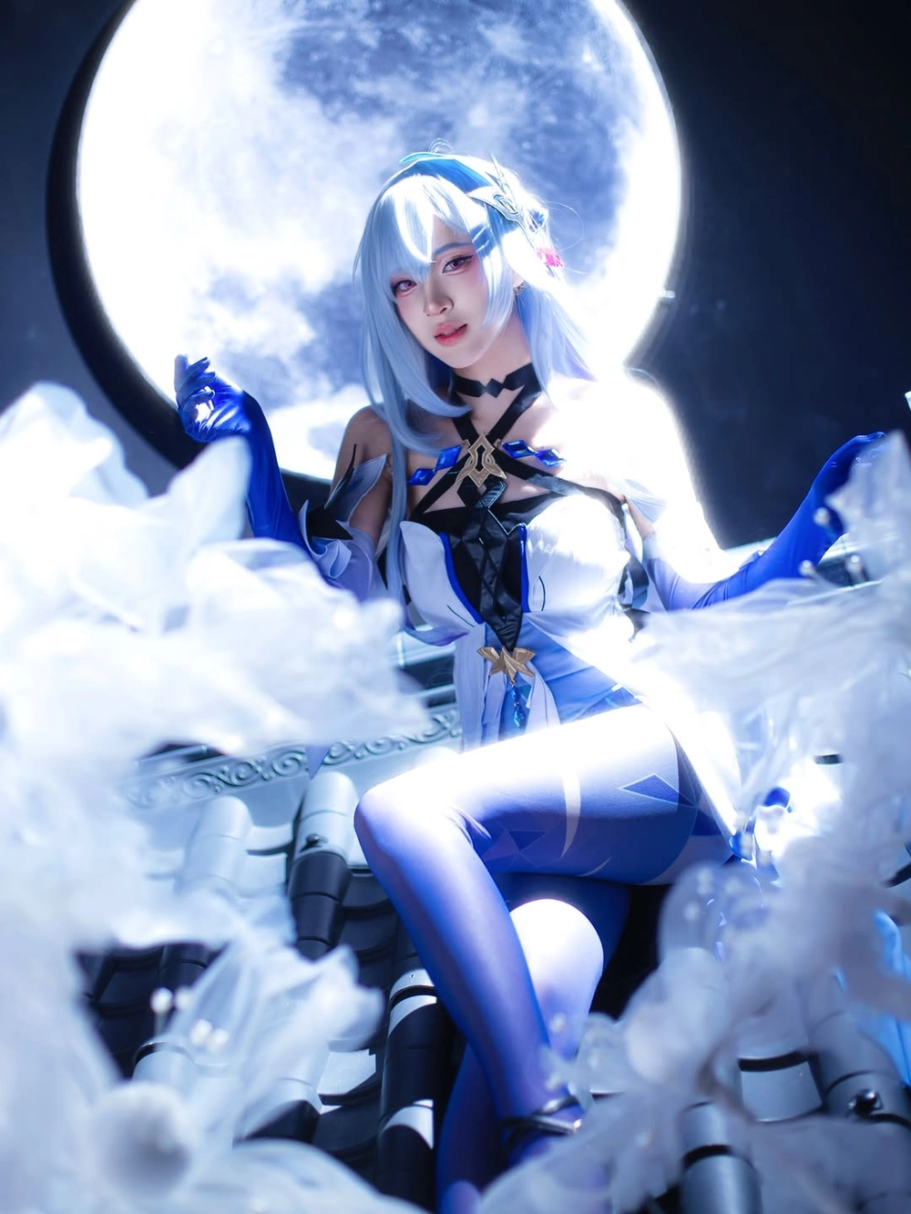 skirk cosplay phong cách anime