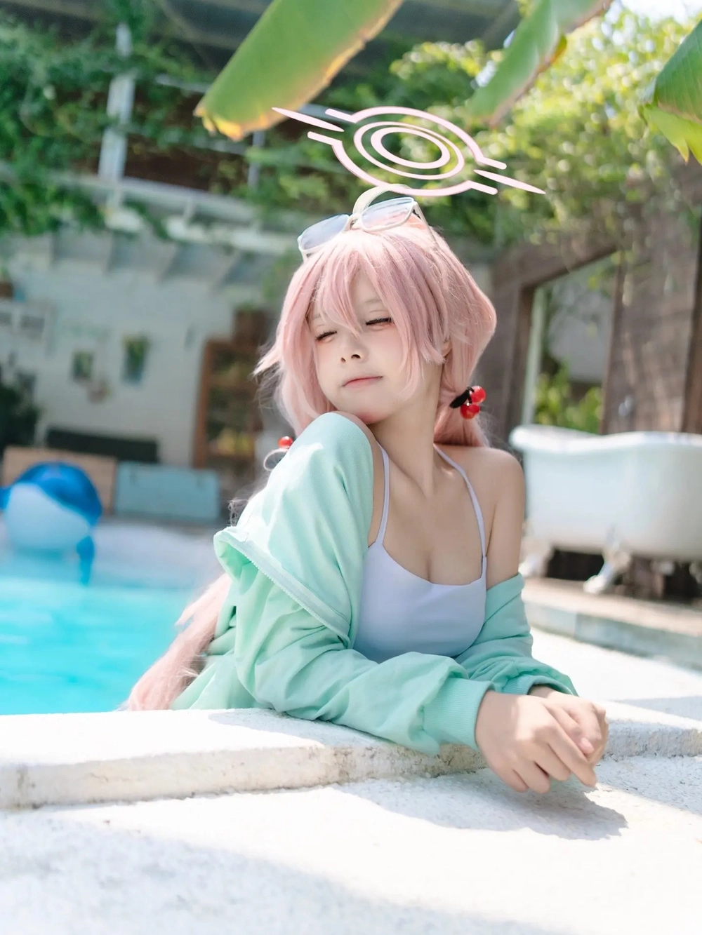 Ảnh Hoshino Blue Archive cosplay