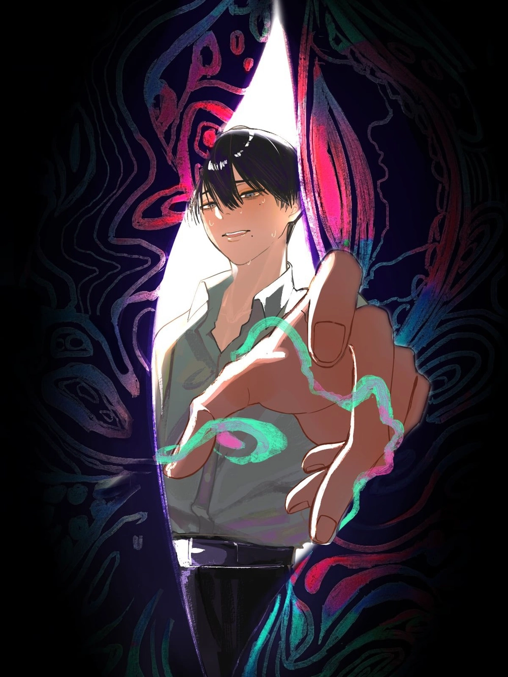 hình ảnh Tsujinaka Yoshiki trong anime 