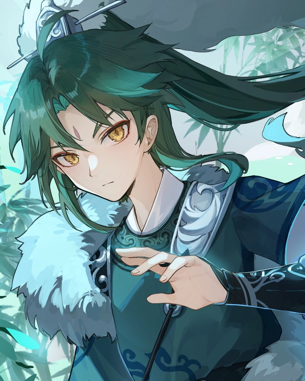 hình xiao genshin vẽ anime đẹp