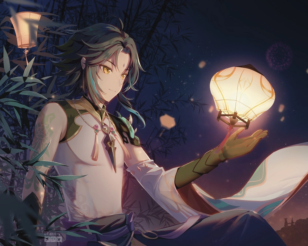 hình xiao game character anime