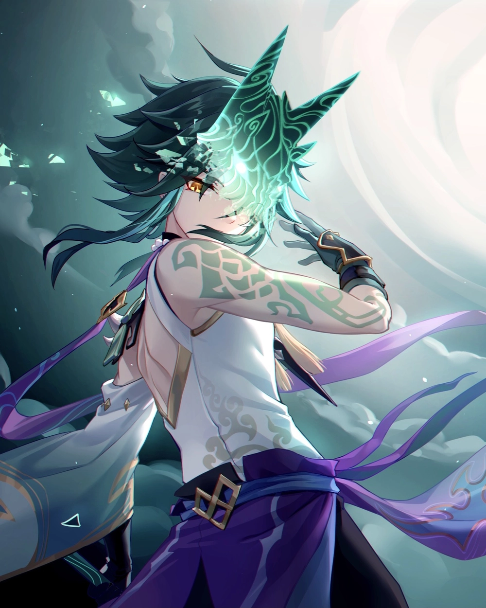 hình xiao anime phong cách