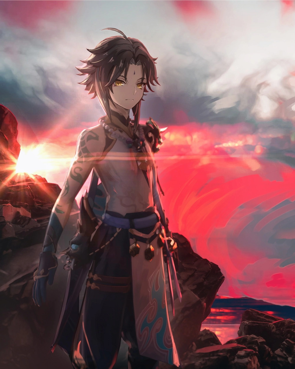 hình nghệ thuật của xiao