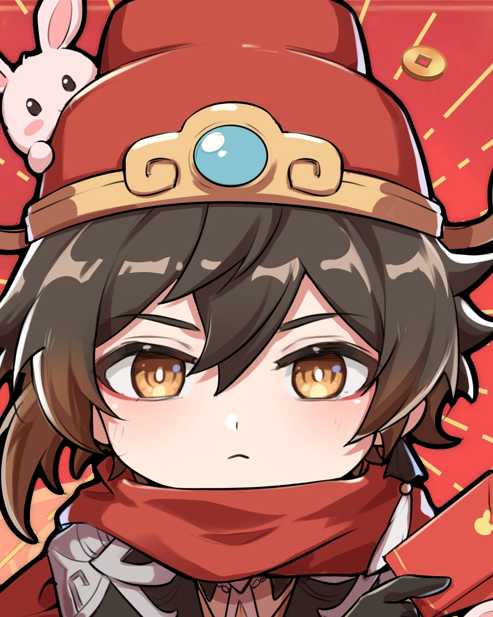 ảnh zhongli chibi