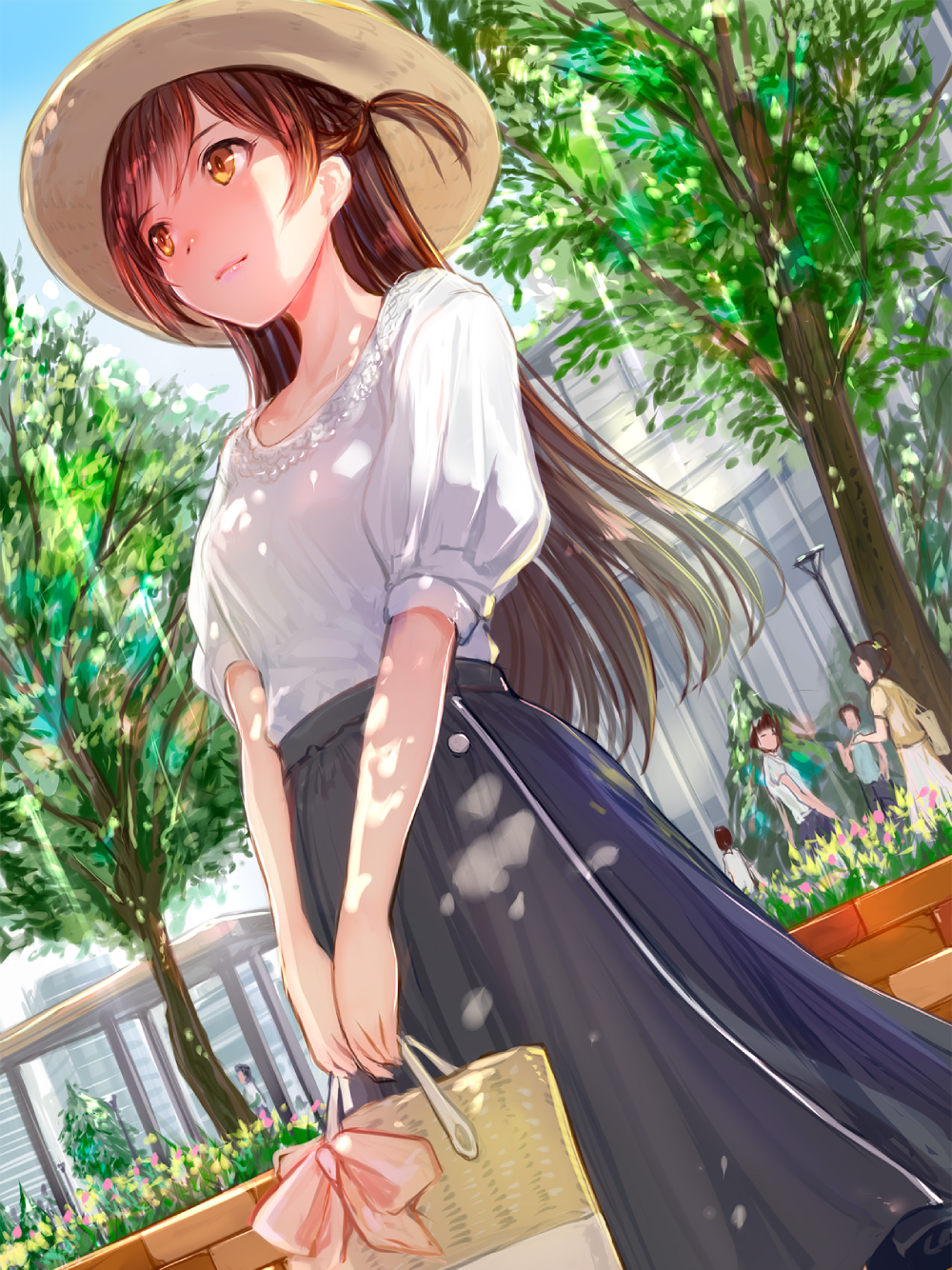 Chizuru Ichinose anime khuôn mặt đẹp