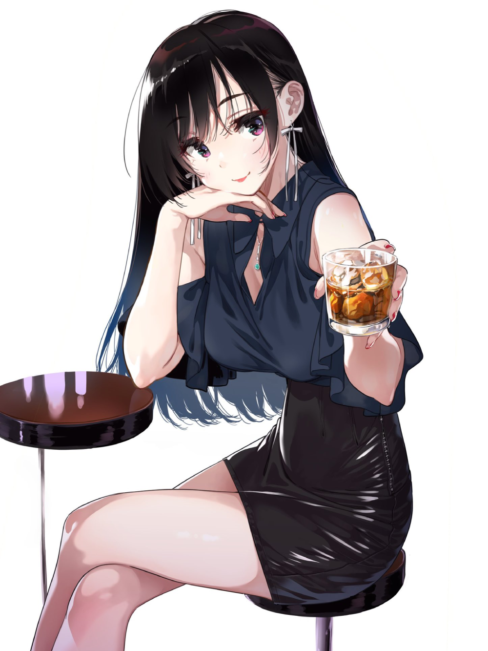 Chizuru Ichinose anime váy hồng