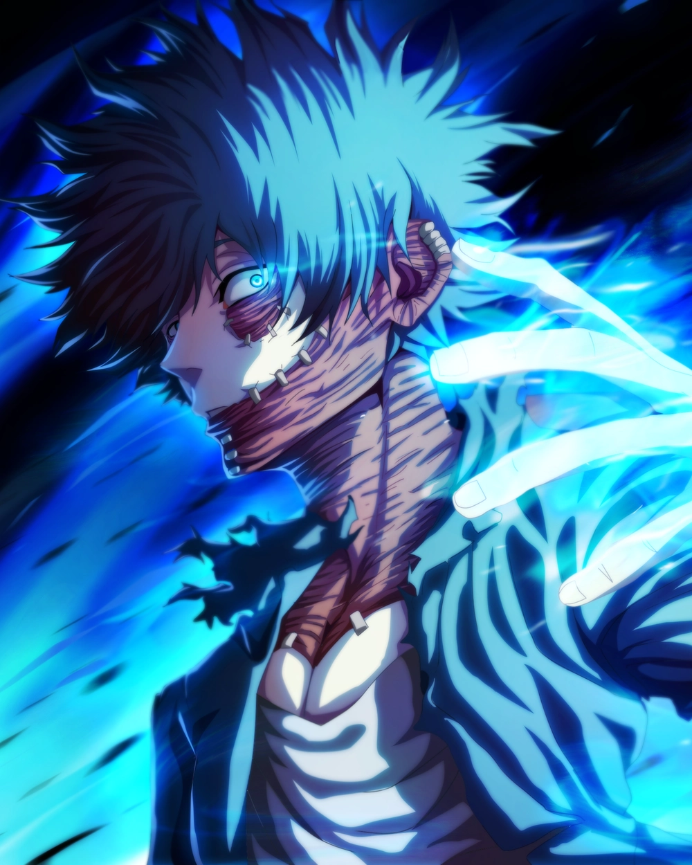 hình Dabi anime mạnh mẽ