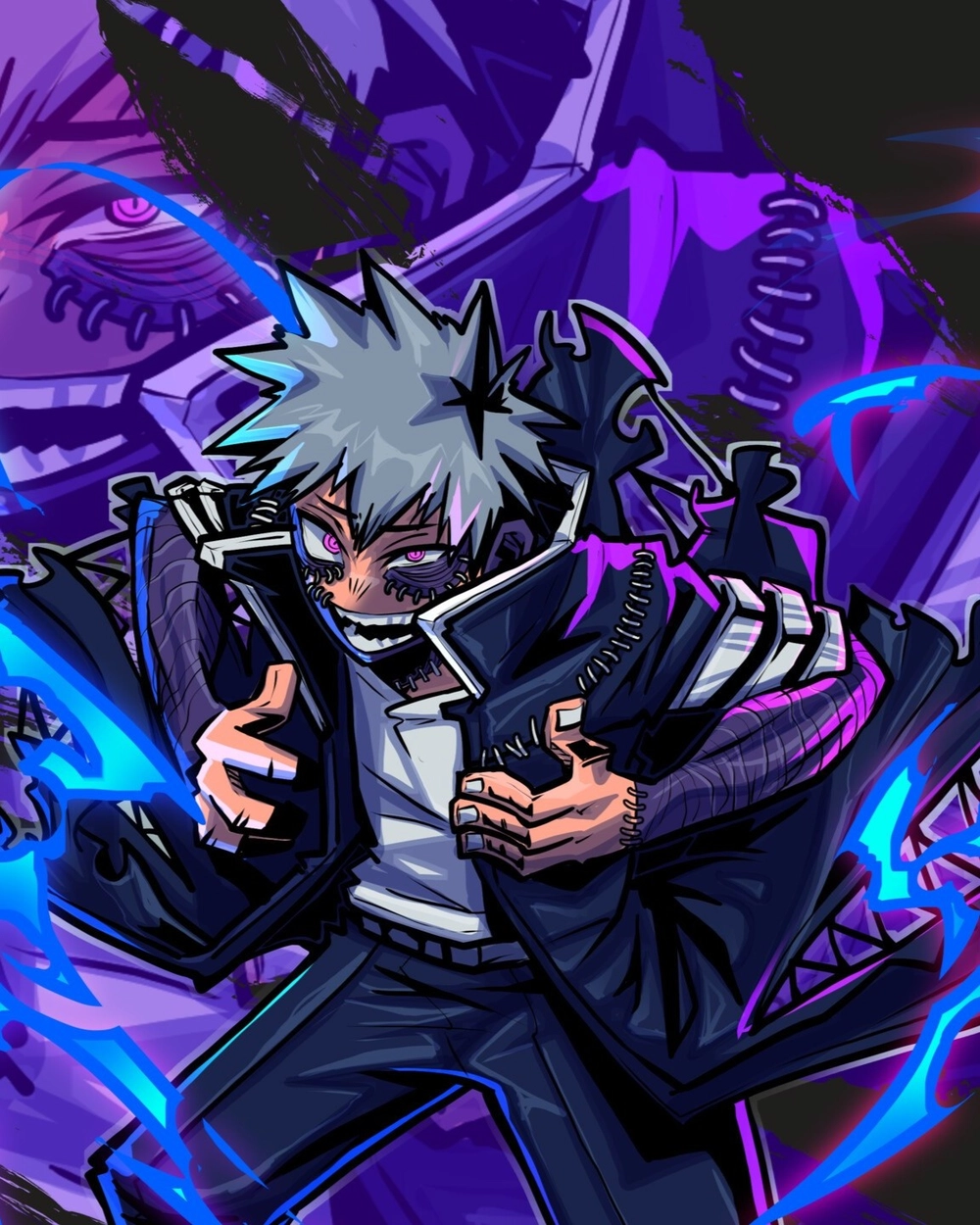 Dabi hero academia tạo dáng