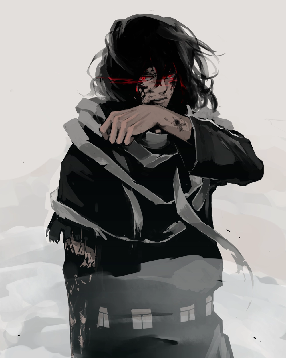 eraserhead hero academia scene