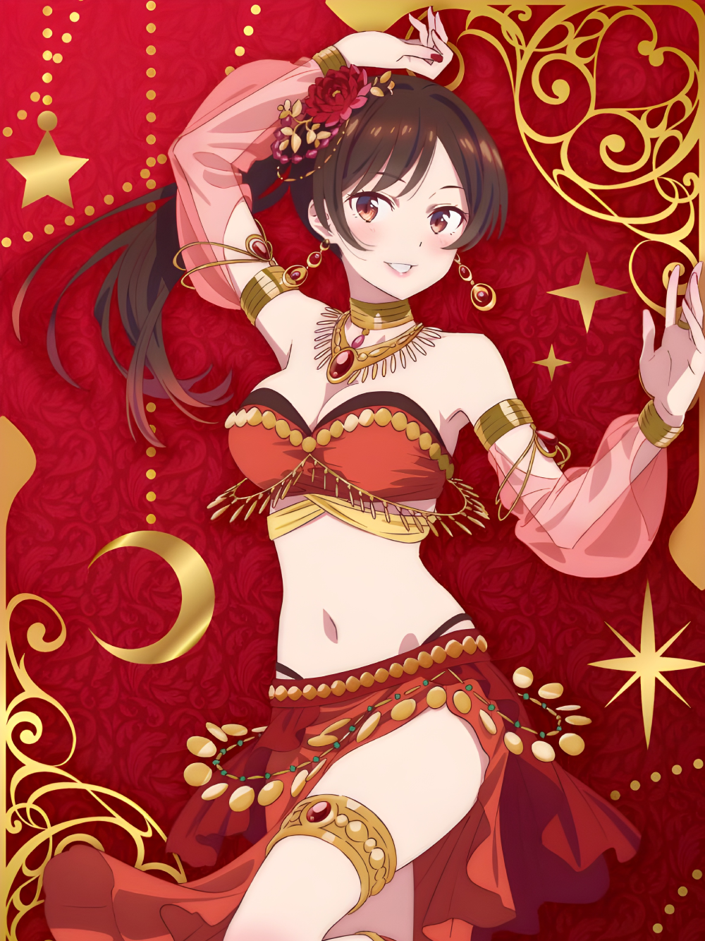 Ichinose Chizuru anime cười nhẹ