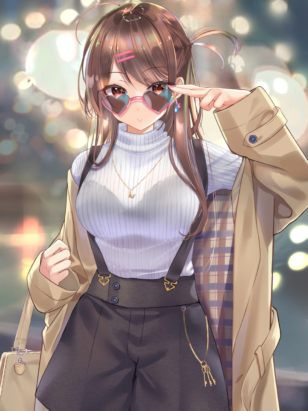 Ichinose Chizuru anime mặc đồng phục