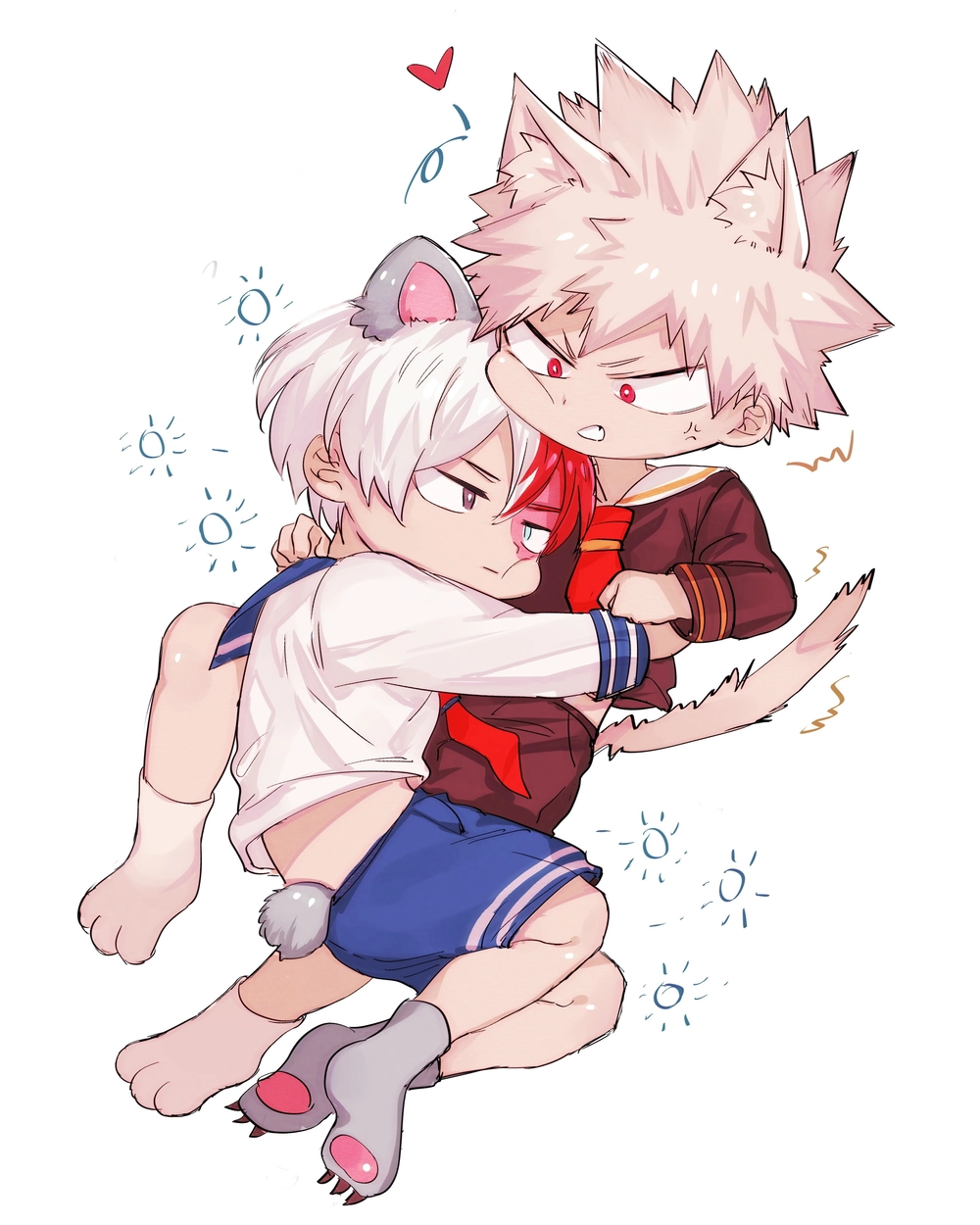 bakugou katsuki 4k wallpaper