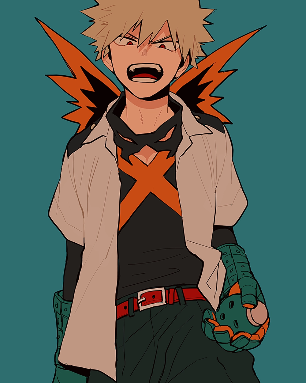 katsuki hero mạnh mẽ