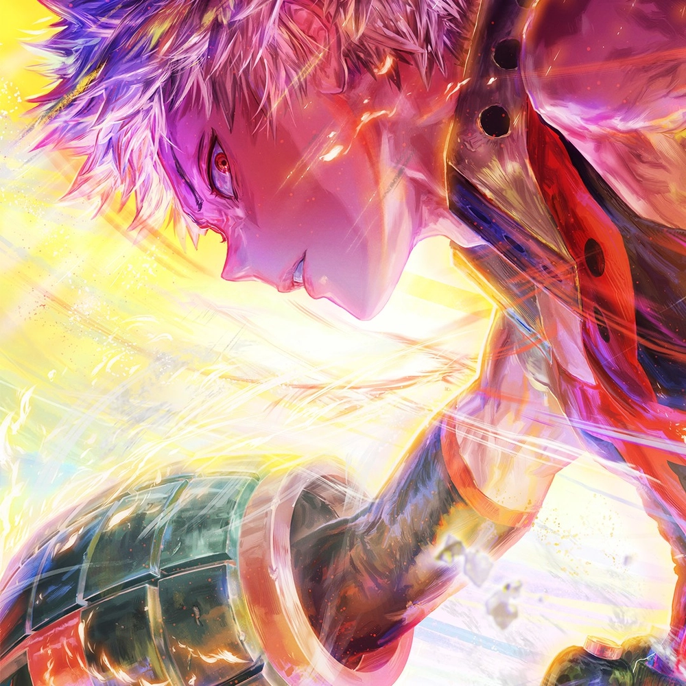 katsuki bùng nổ năng lượng