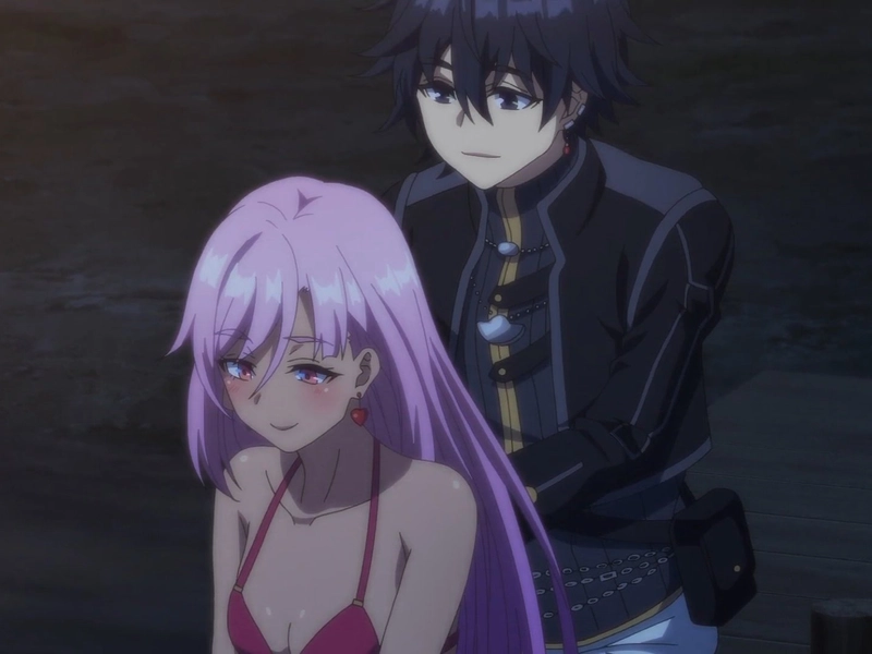 Krai Andrey anime mặc áo choàng