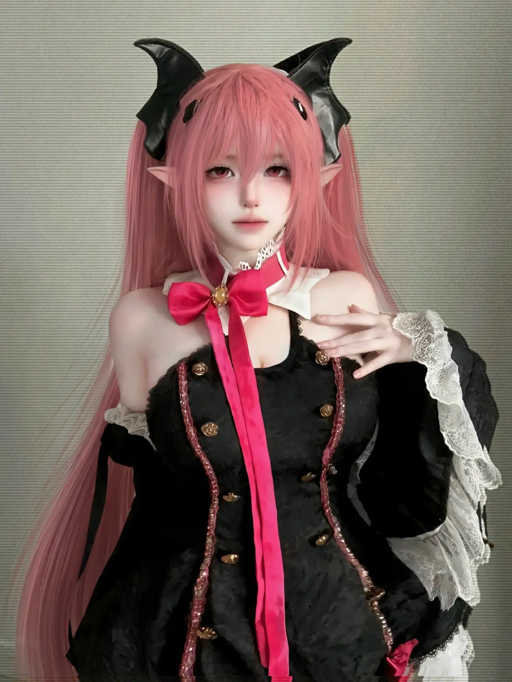 Krul cosplay ánh sáng mờ