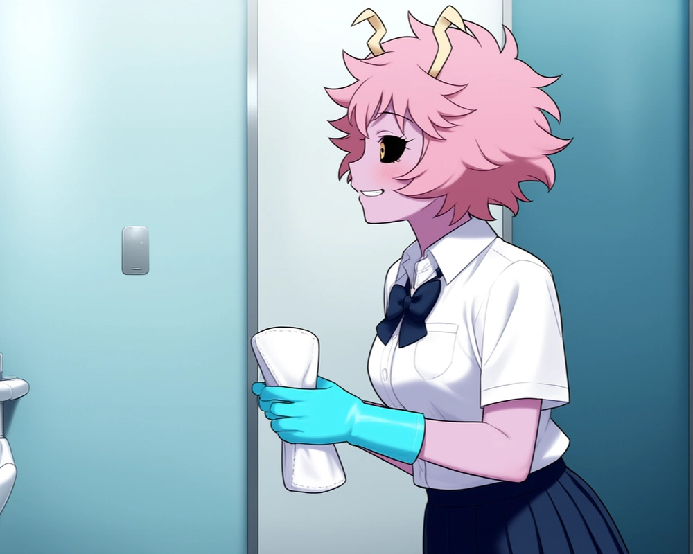 my hero academia mina ashido hình nền