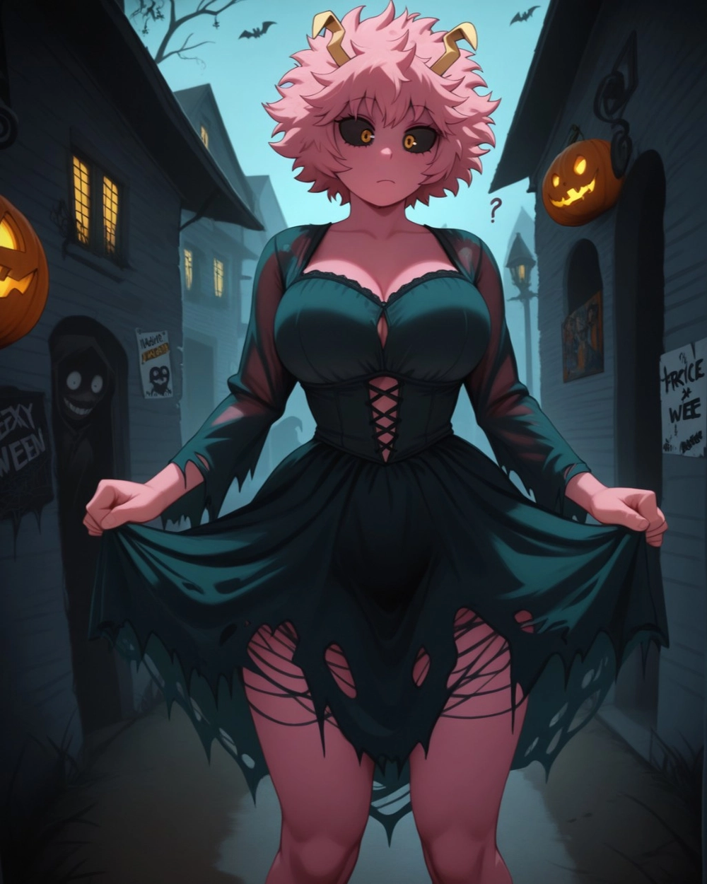 anime mina ashido ngầu