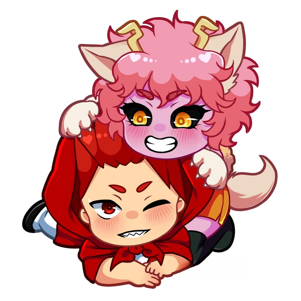 anime mina ashido đáng yêu