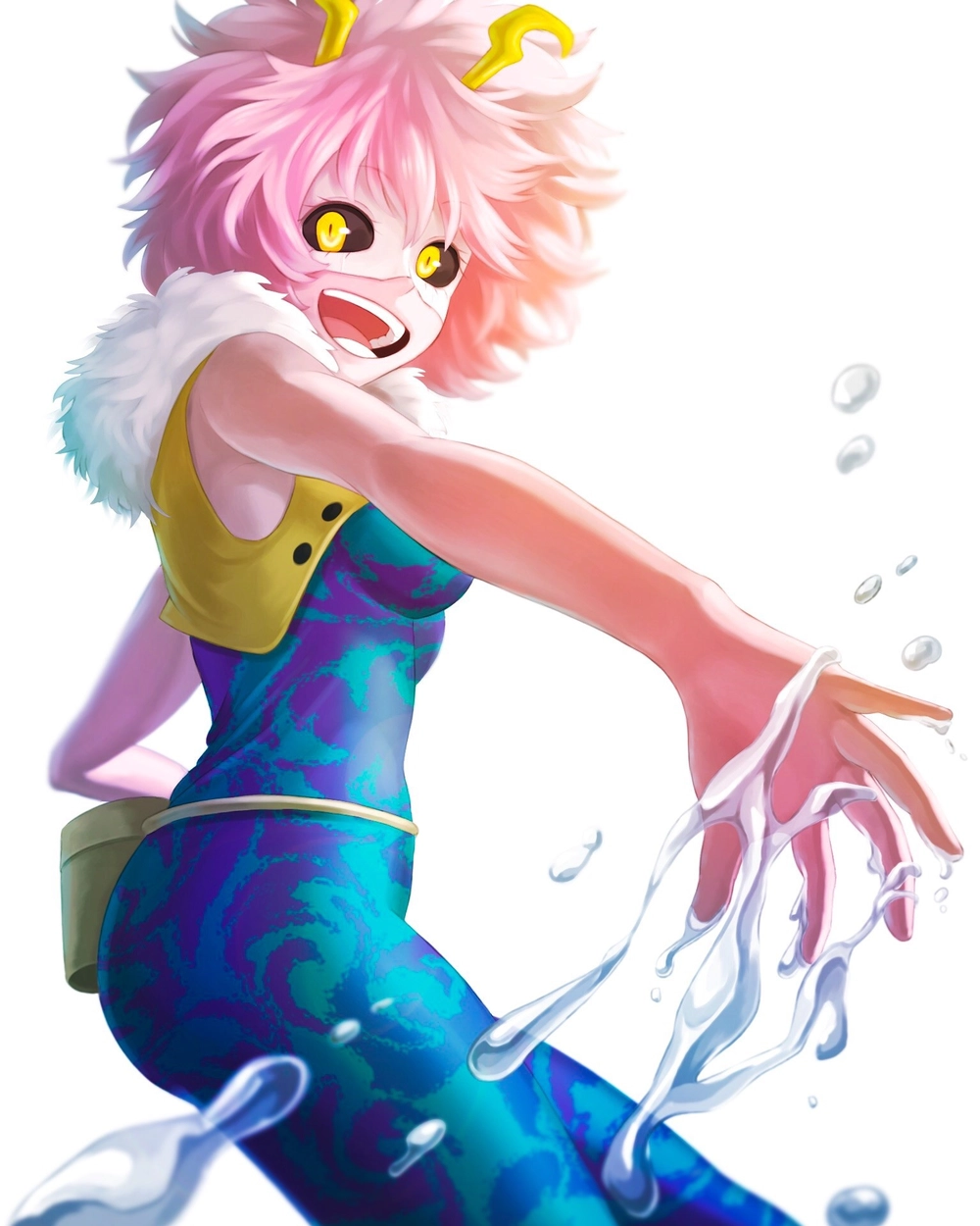 Mina Ashido pose ngầu