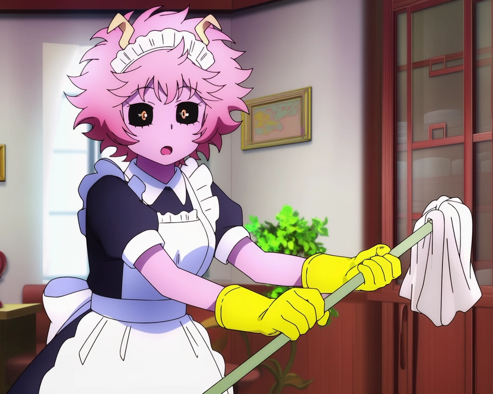 Mina Ashido ảnh full body